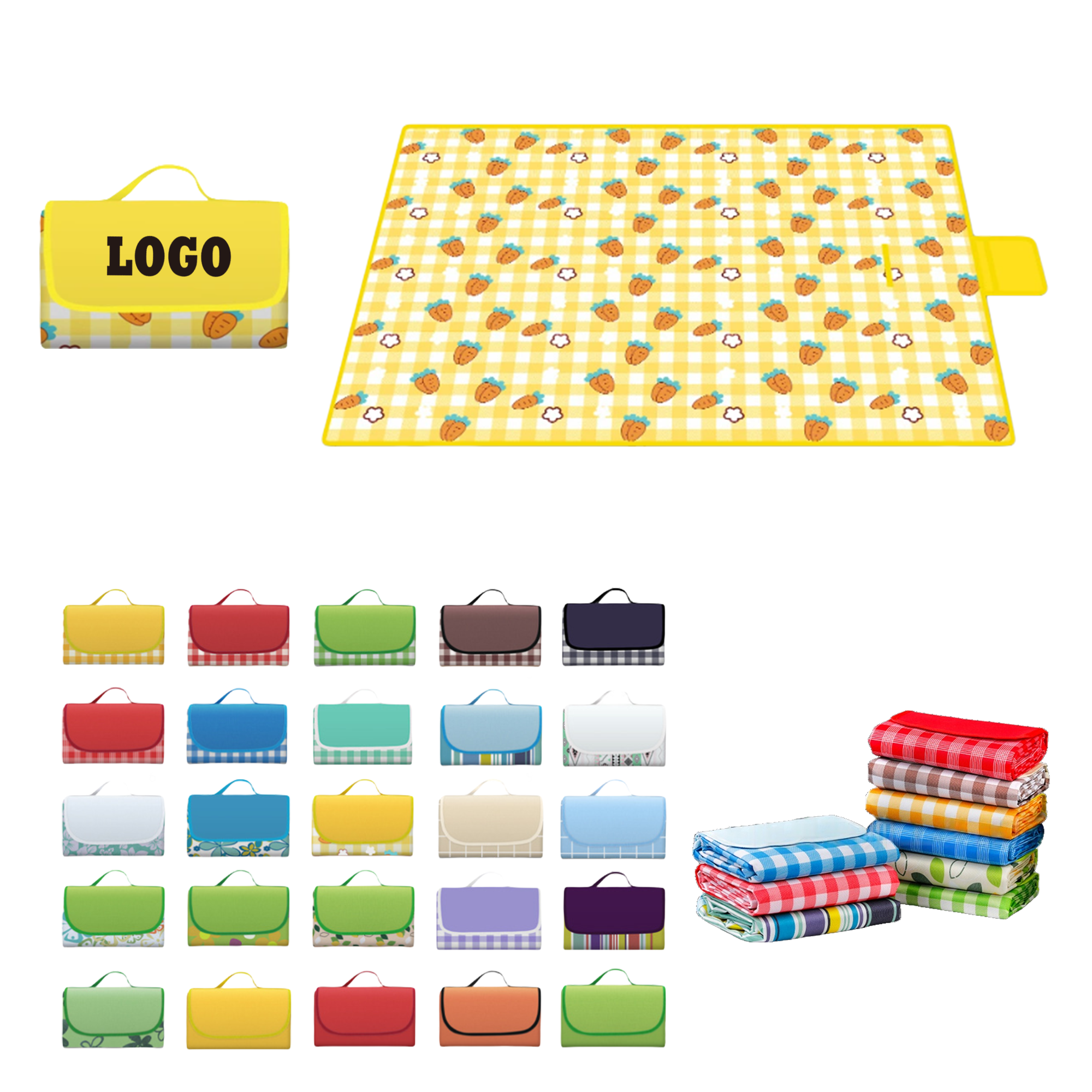 Waterproof Sandproof Camping Blanket MOQ20 6