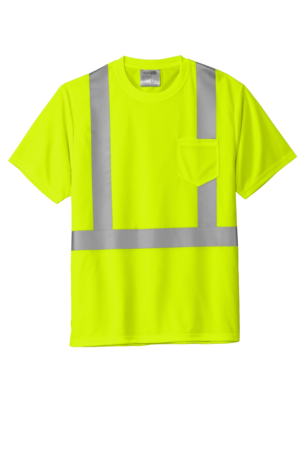 CornerStone ANSI 107 Class 2 Mesh Tee. CS200 12