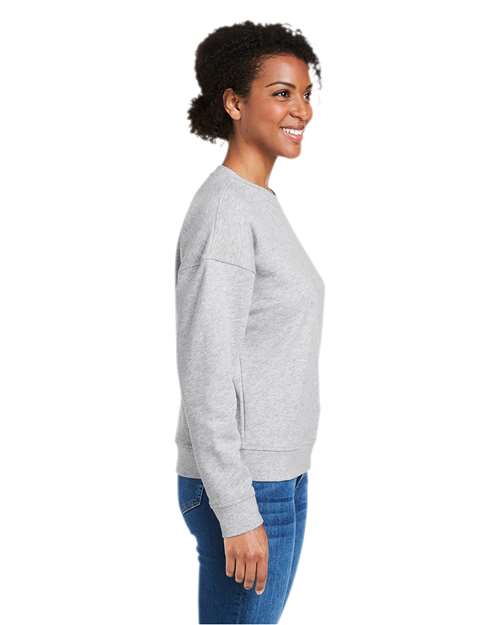Women's Garment-Dyed Crewneck Sweatshirt - K002794 14