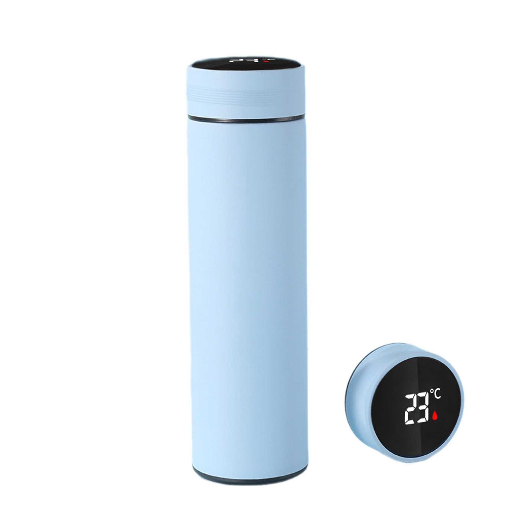 Water Bottle With LED Temperature Display 6