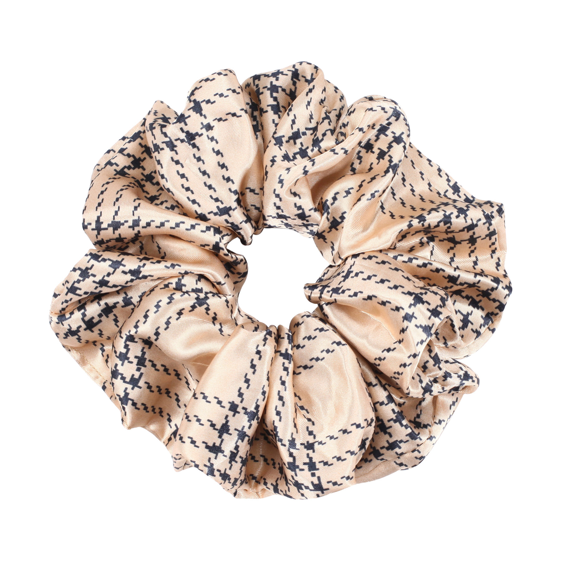 Full Color Printed Satin Silk Hair Scrunchies 4