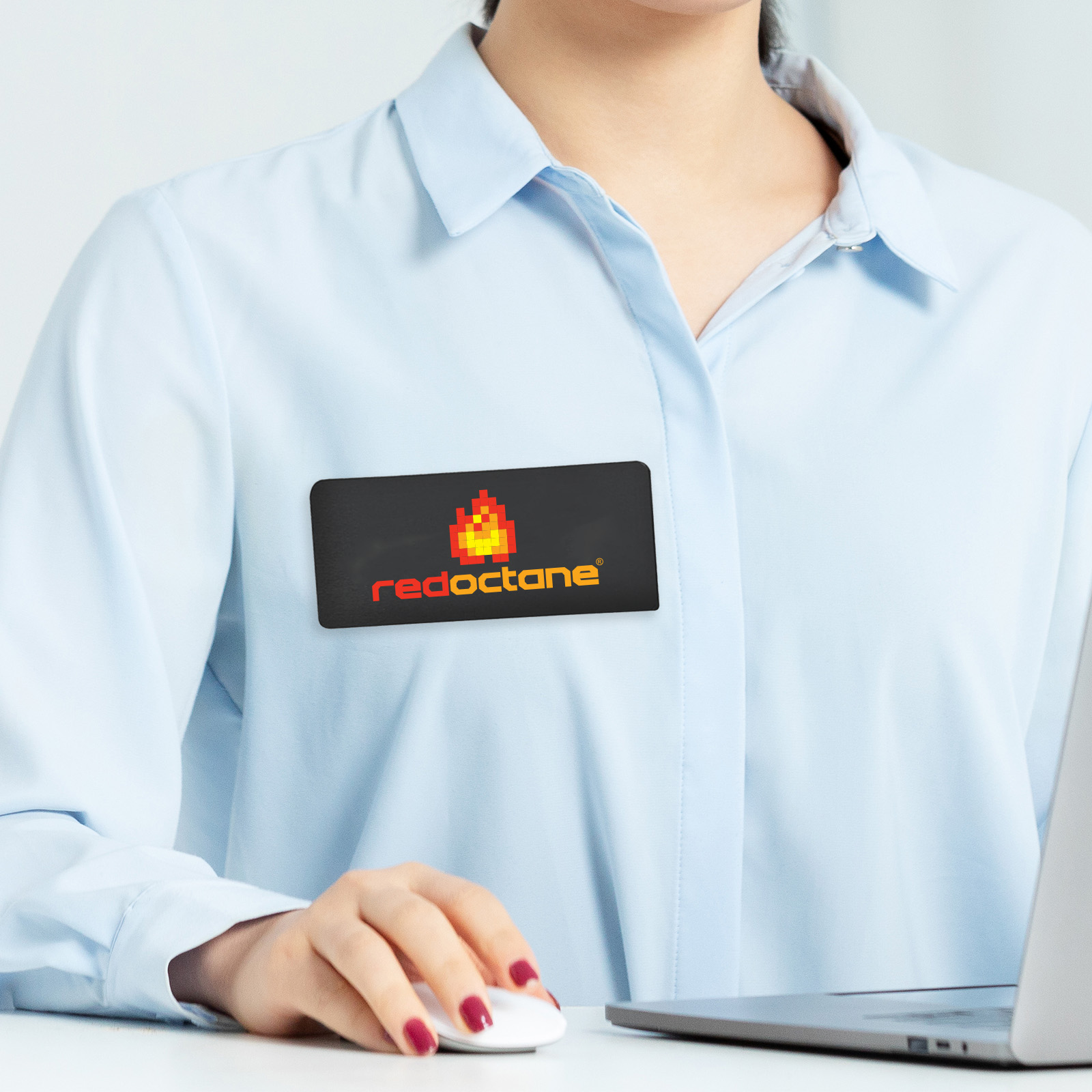Vlosa Metal Name Badge 2