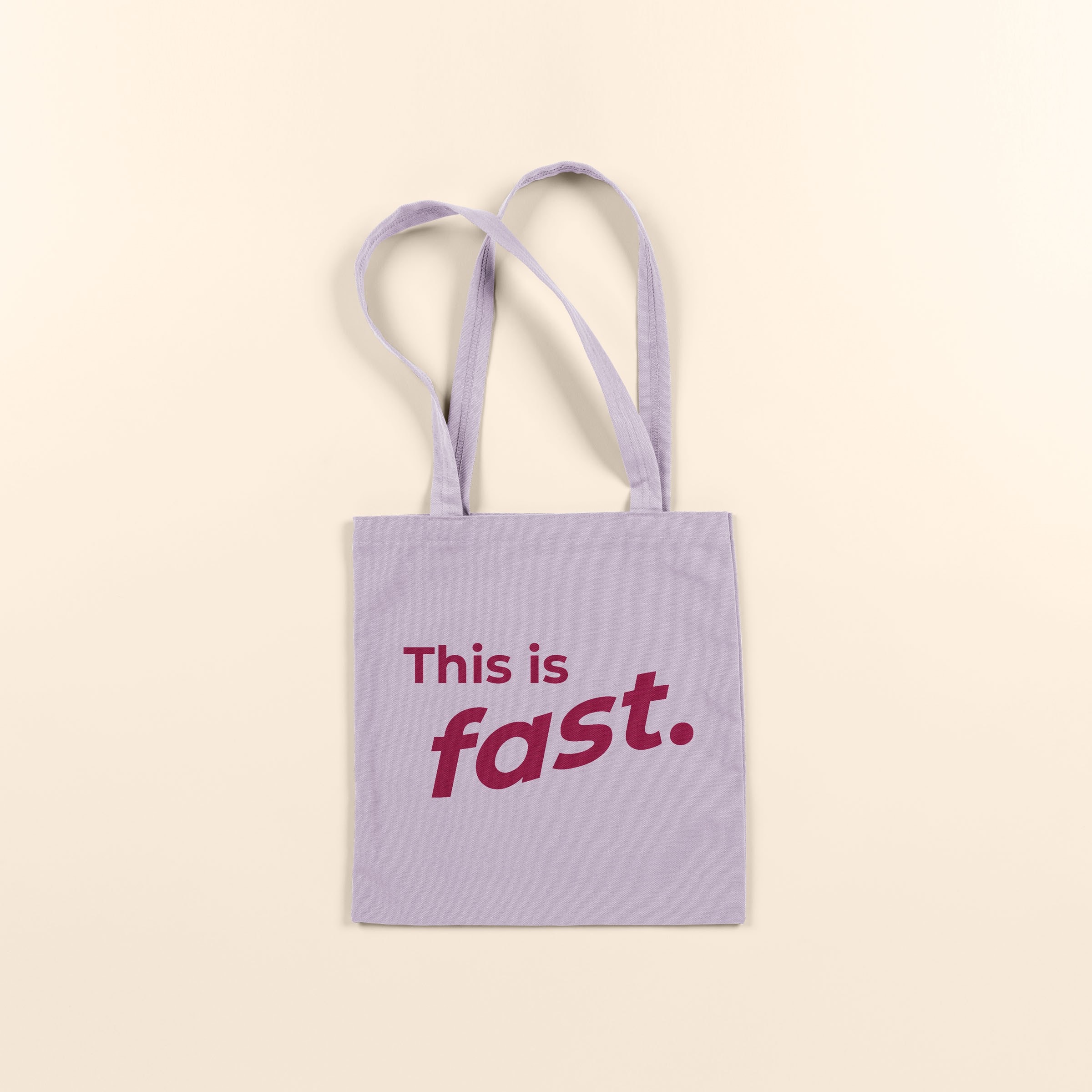 THIS IS FAST MAIN SQUEEZE - COLORED CANVAS