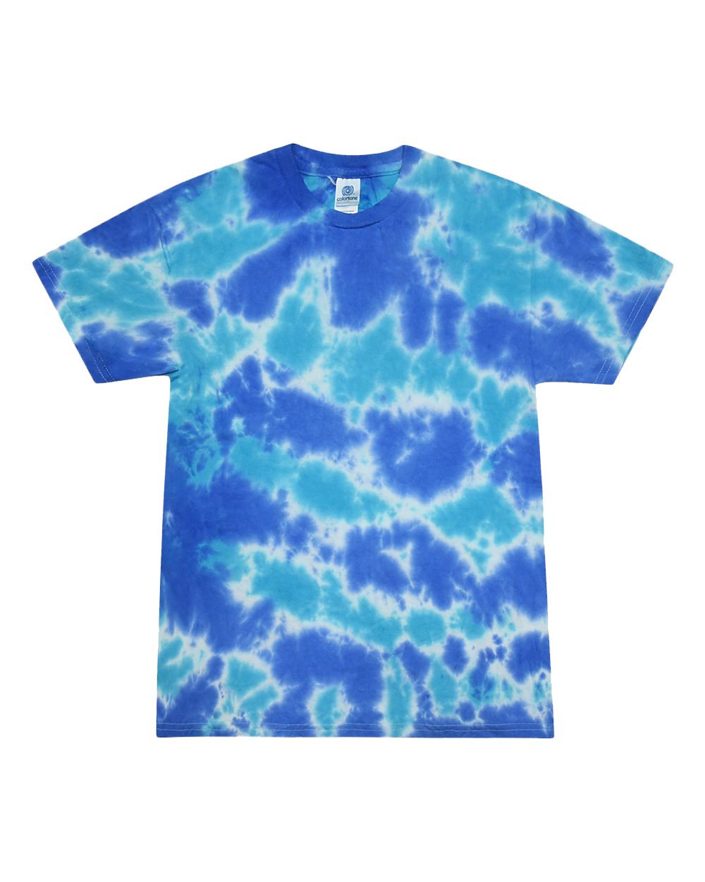 Unisex Multi-Color Tie-Dyed T-Shirt - 1000 89