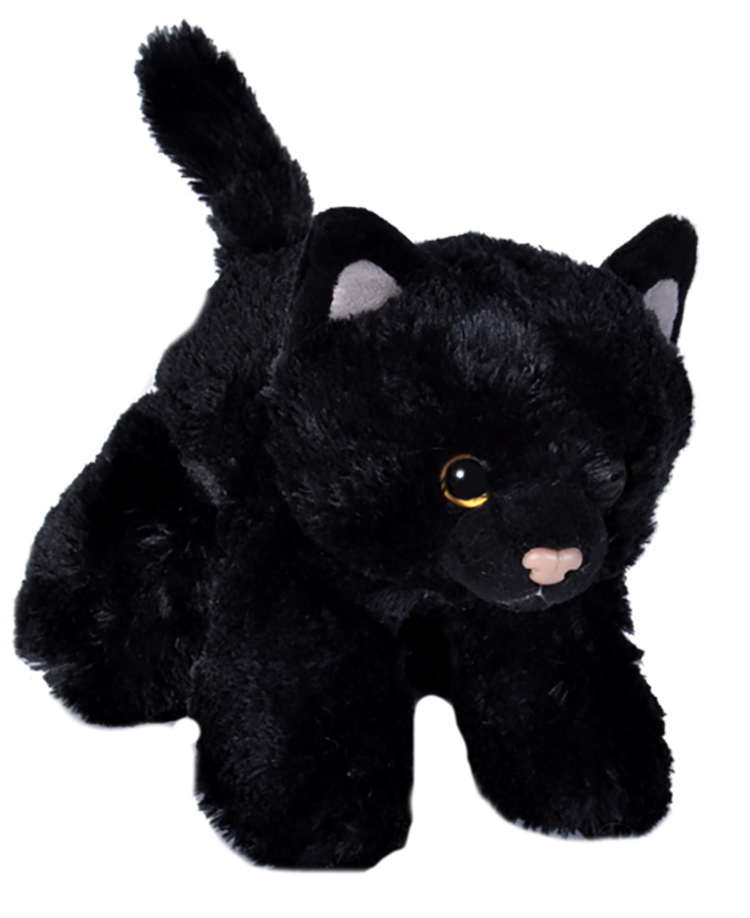 7" Hug'ems Black Cat 2