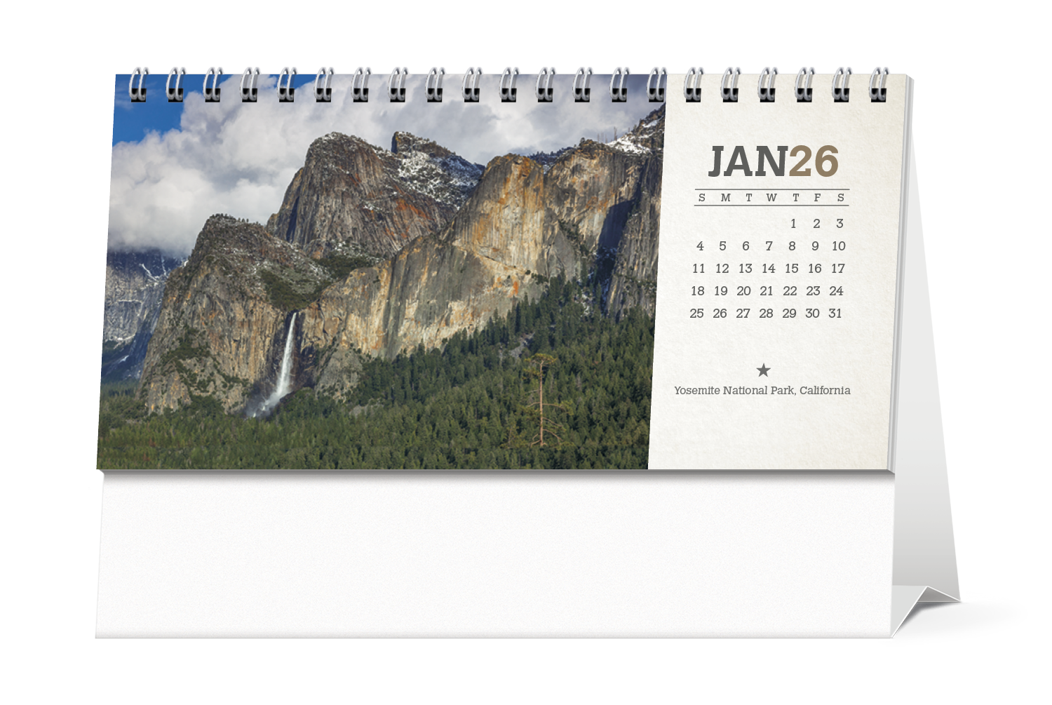 Triumph® Calendars American Splendor Desk Calendar 7