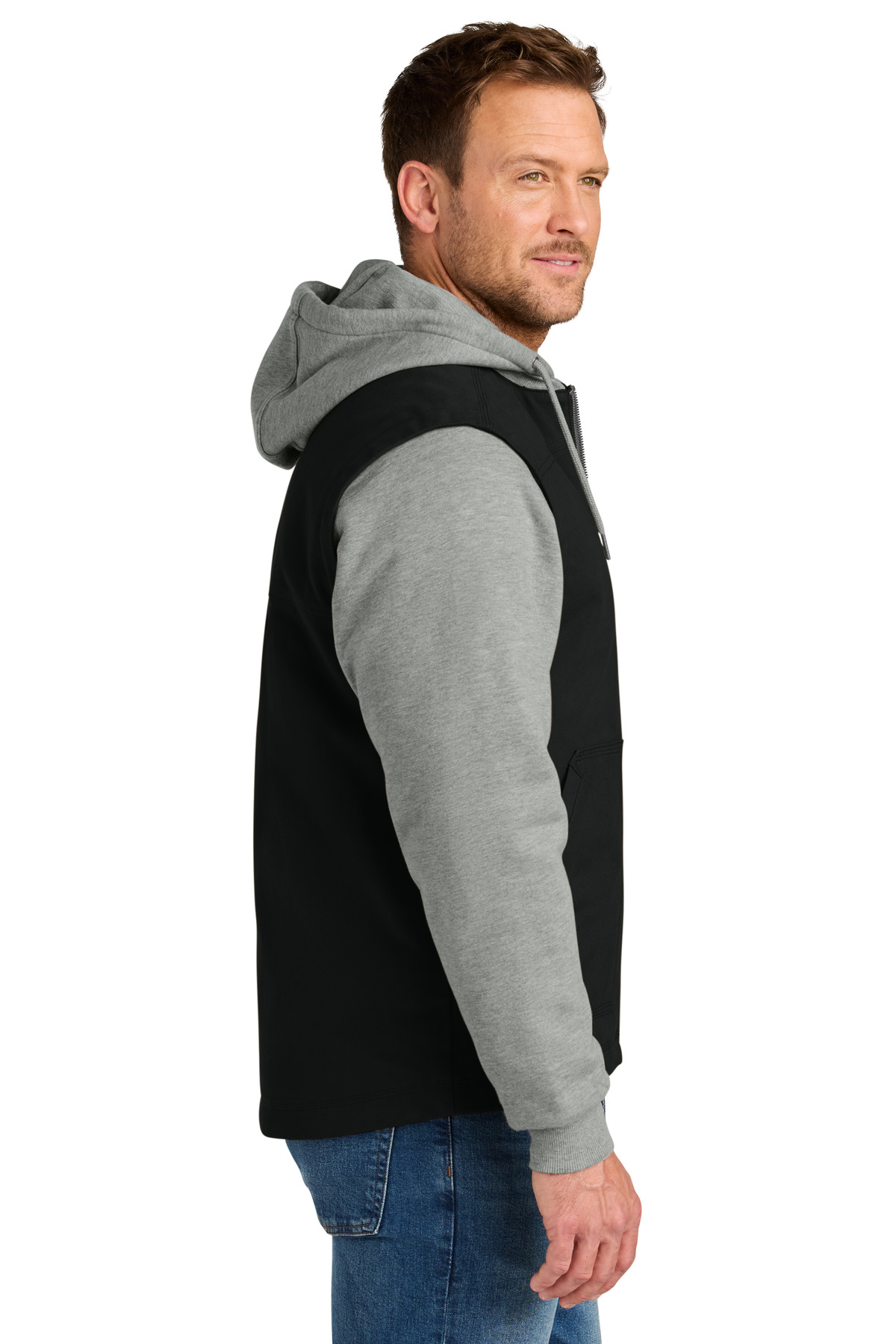 CornerStone Duck Fleece Full-Zip Hooded Jacket CSJ42 14