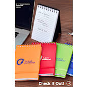 3" x 5" Recycled Stand Up Pocket Jotter 11