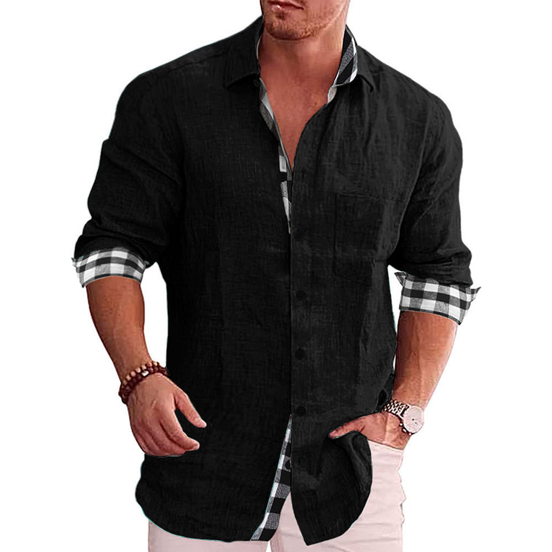 Casual Linen Shirt 7