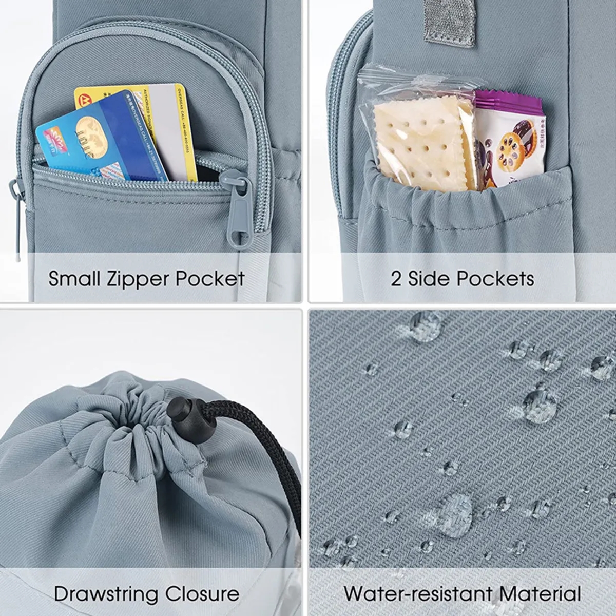 32oz 40oz Custom Insulated Water Bottle Holder with Strap 5