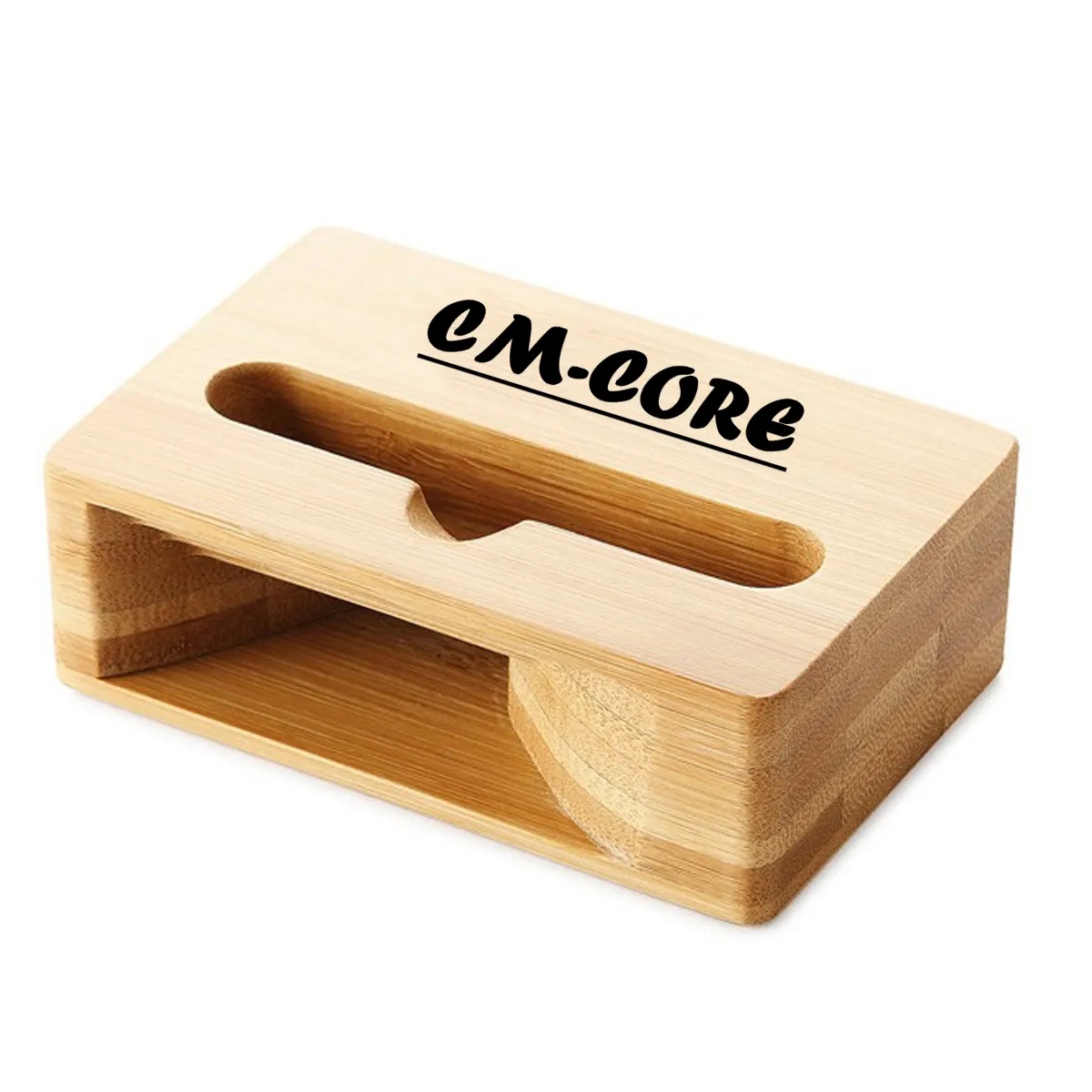 Bamboo Wooden Phone Amplifier Stand 2