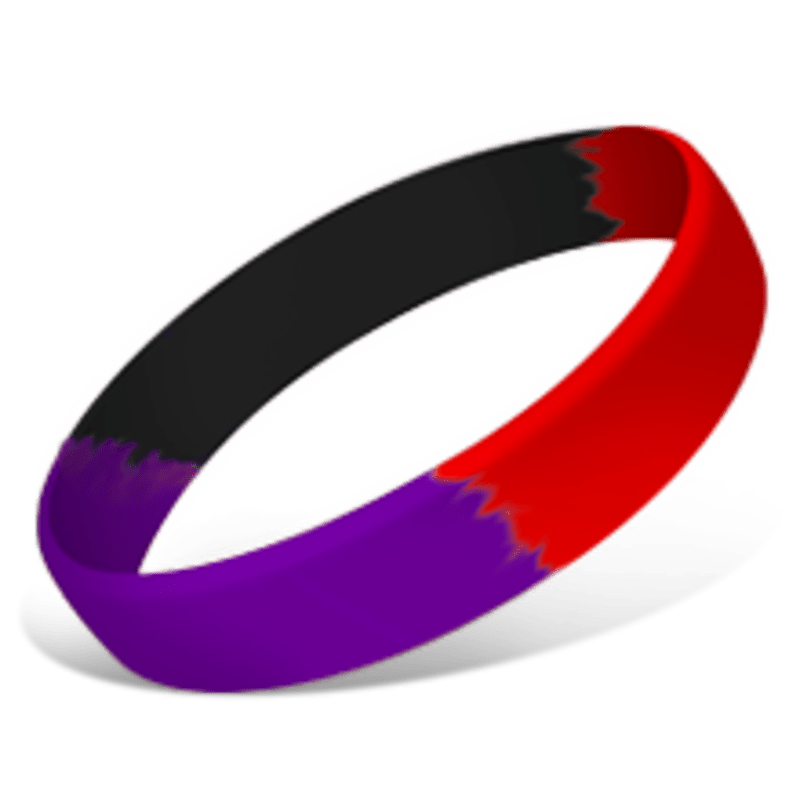 1 Inch Full Color Printed Wristbands 98