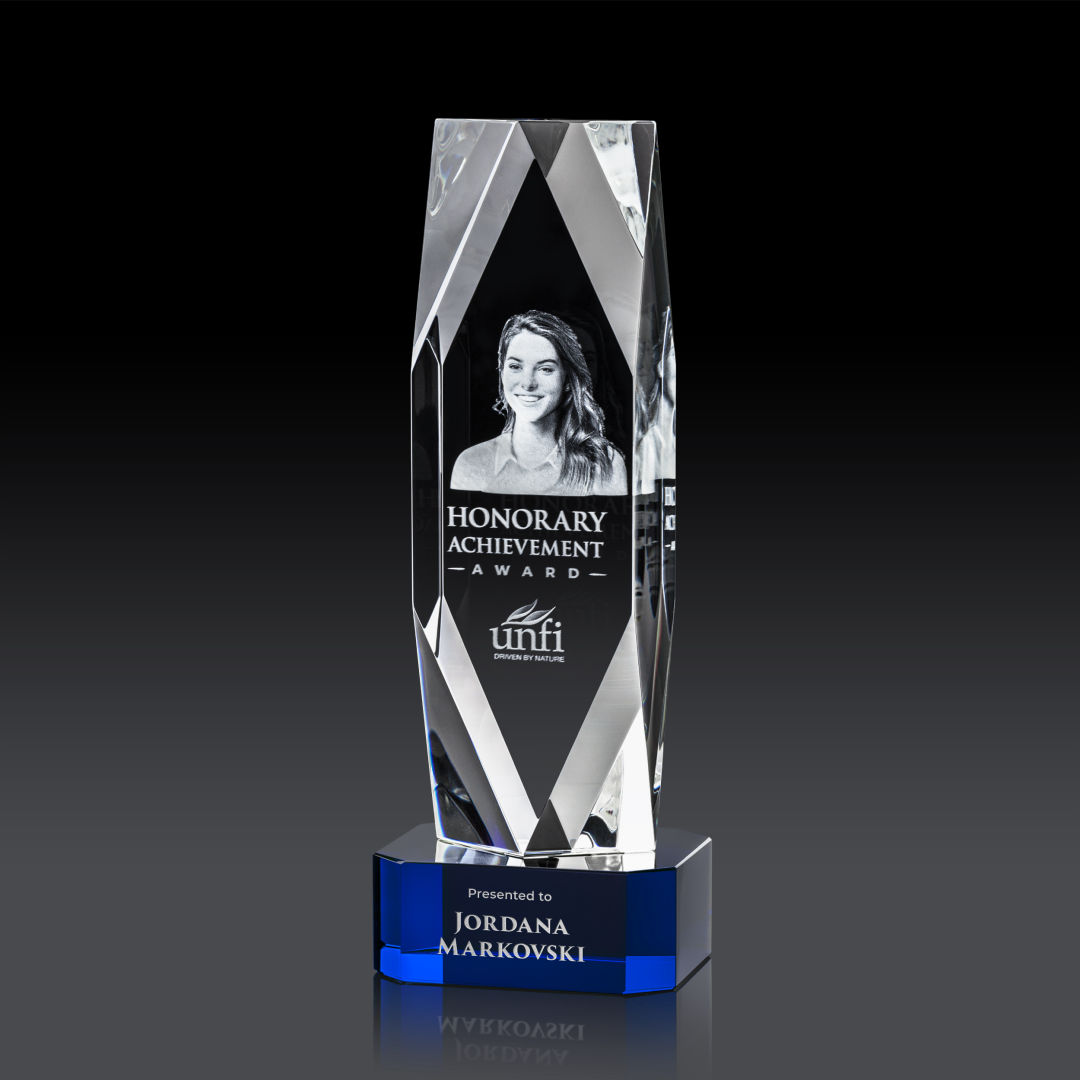 Delta 3D Award on Base - Blue 2