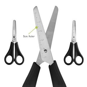 Ergonomic Stainless Steel Safety Scissors With Round Tip 32
