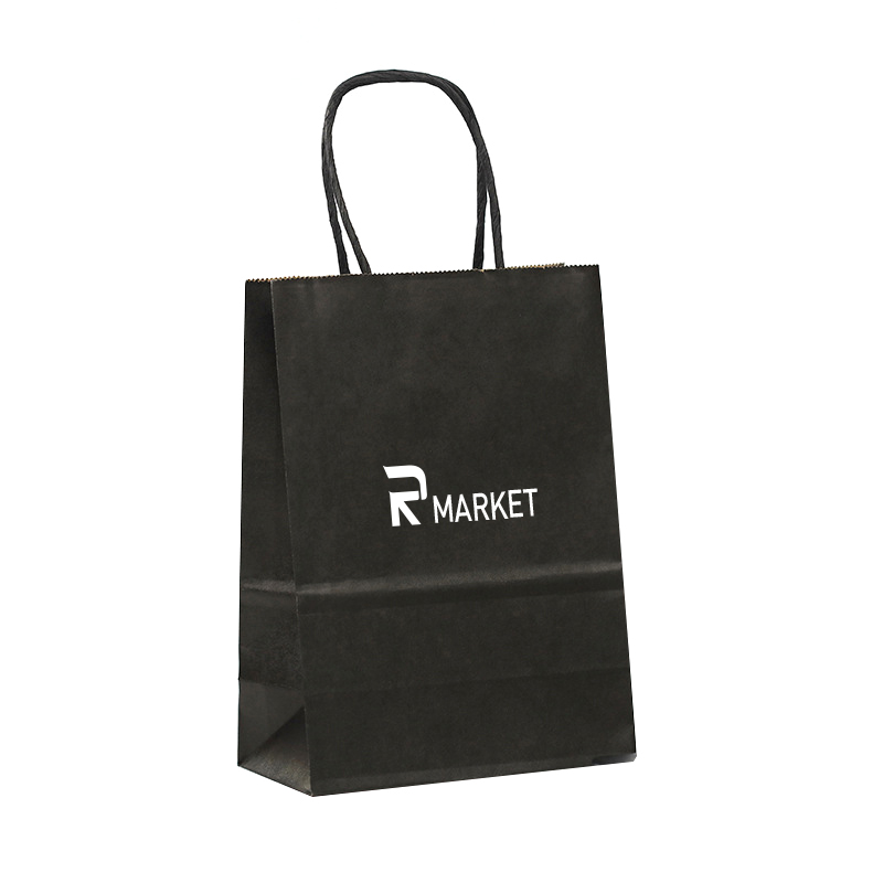 Eco-Green Paper Bags crafted from 100% recycled 110gsm kraft paper 2