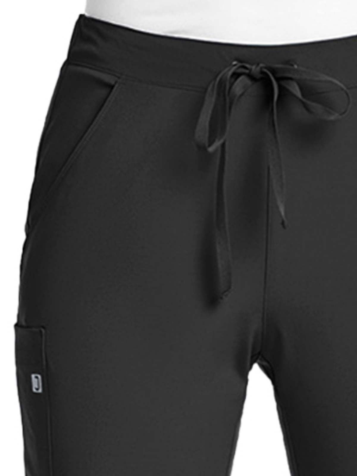 ScrubJoy Originals - Women's Fitted Five-Pocket Tapered Leg Pant 20