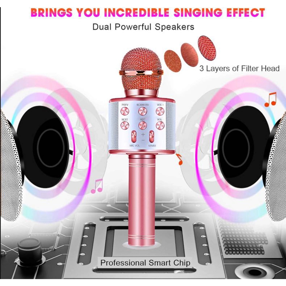Wireless Karaoke Microphone 1