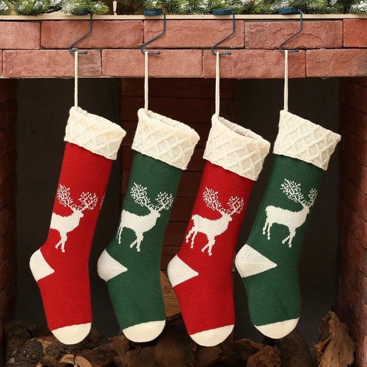 Knitted Christmas Stocking 6