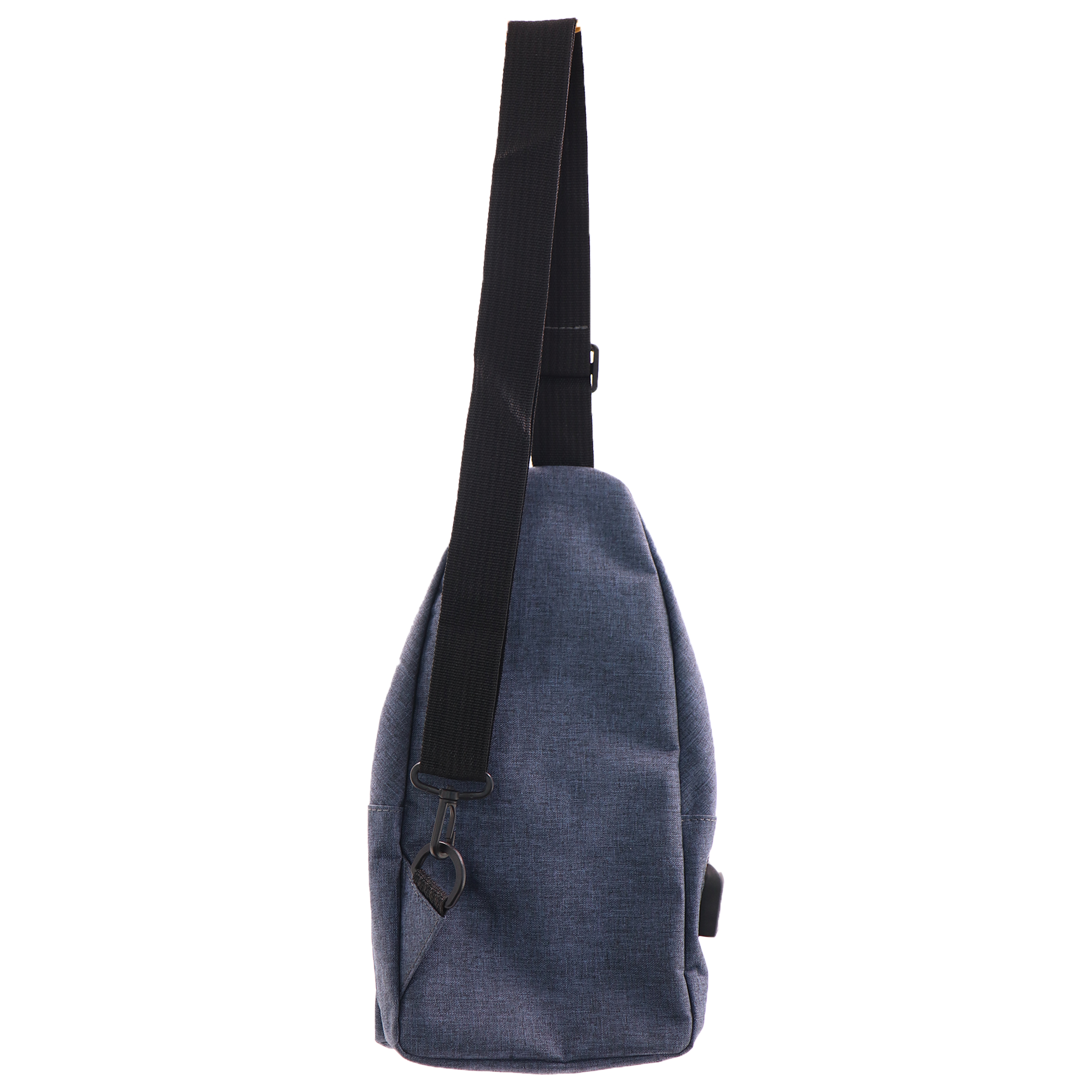 Canvas Outdoor Chest Bag With Charging Interface 8