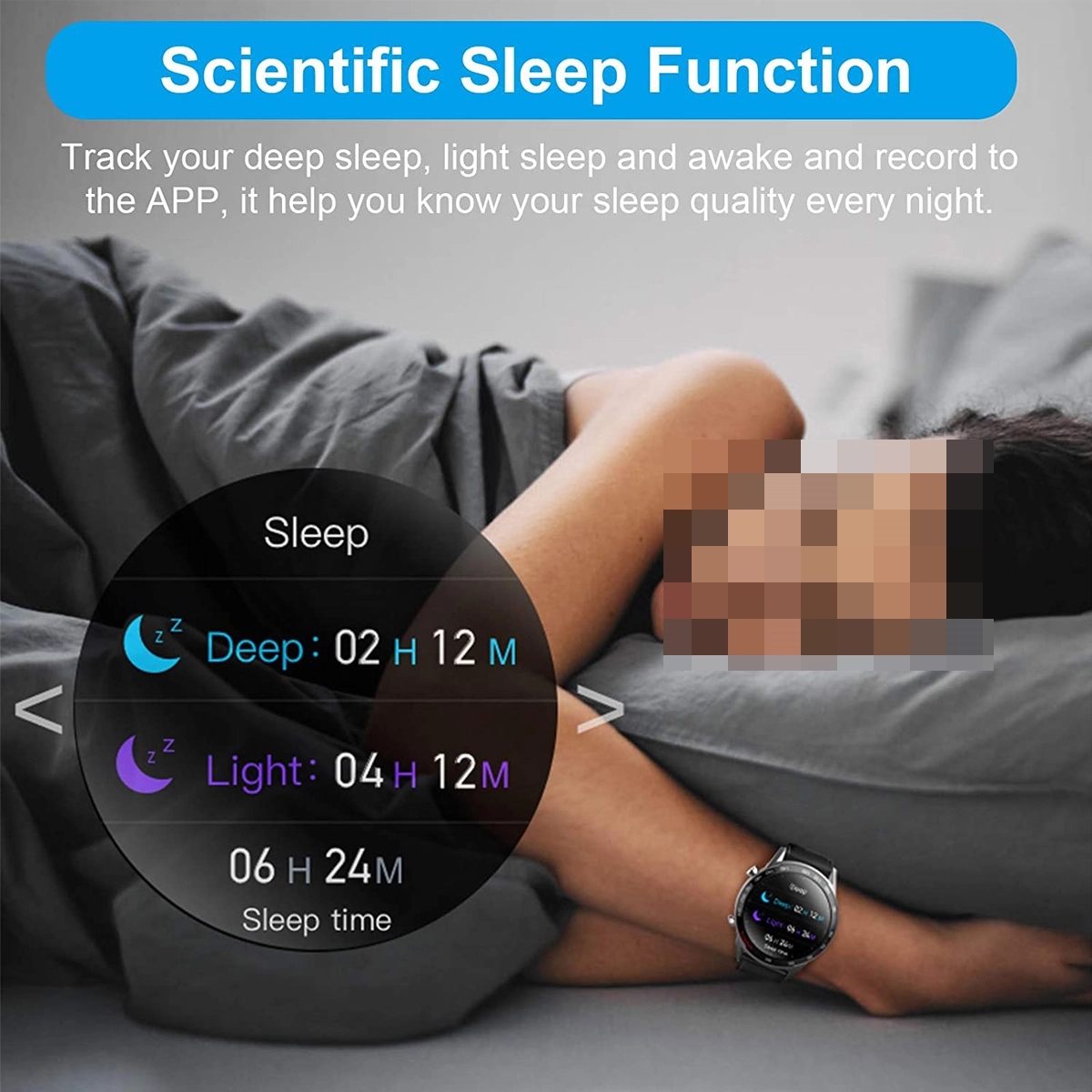 Smartwatch Bluetooth With Heart Rate Blood Pressure Monitor 7