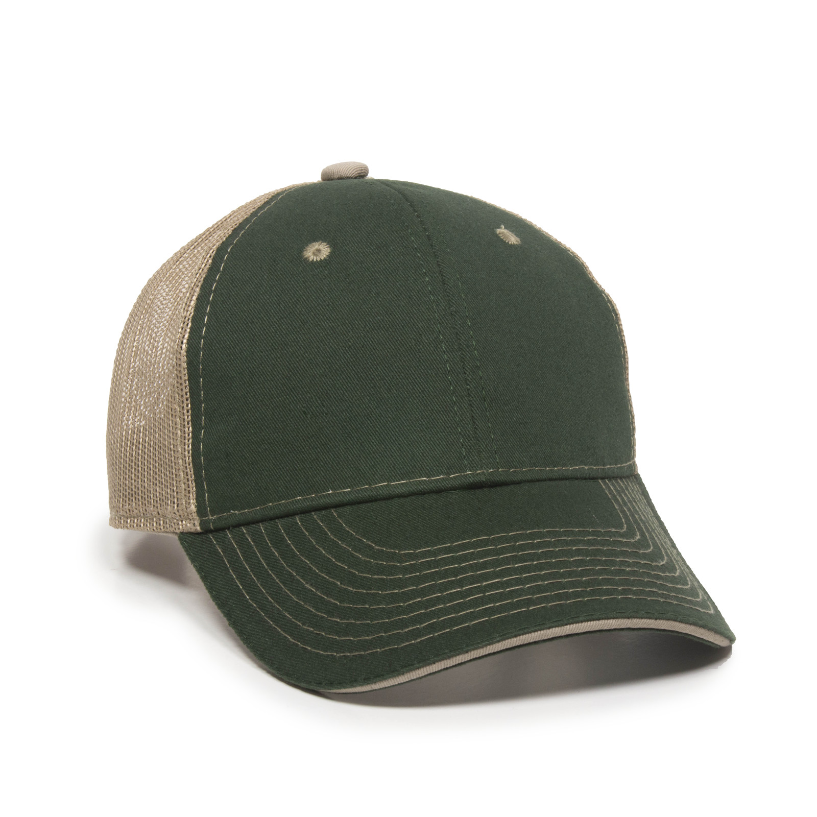 Garment Washed Solid Back