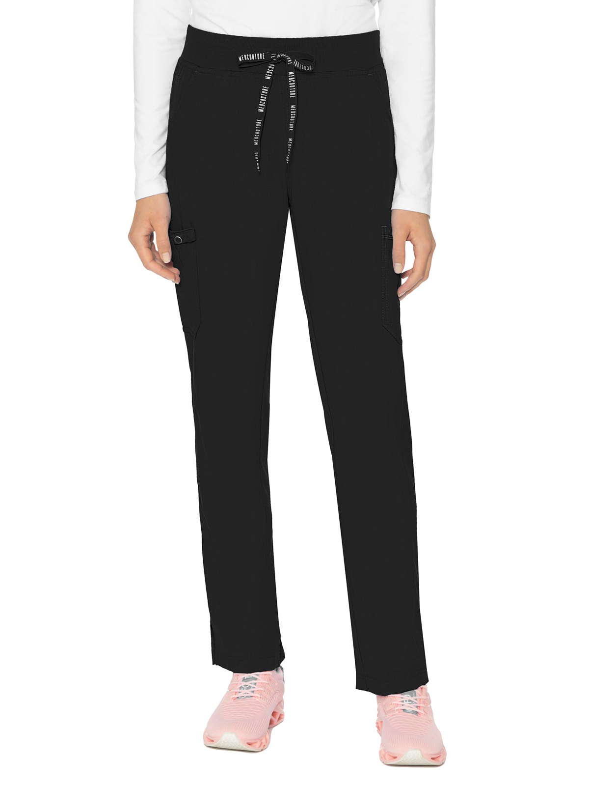 Med Couture - MC Touch - Women's 6-Pocket Jersey-Knit Waistband Pant 26