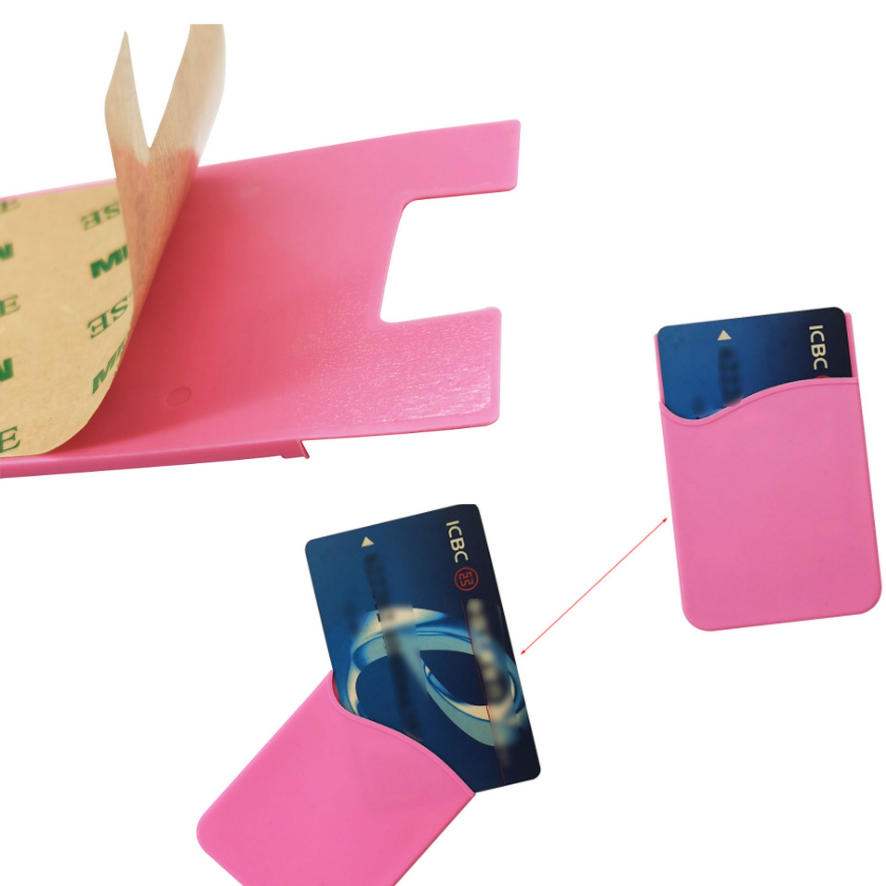 Silicone Adhesive Card Holder 4