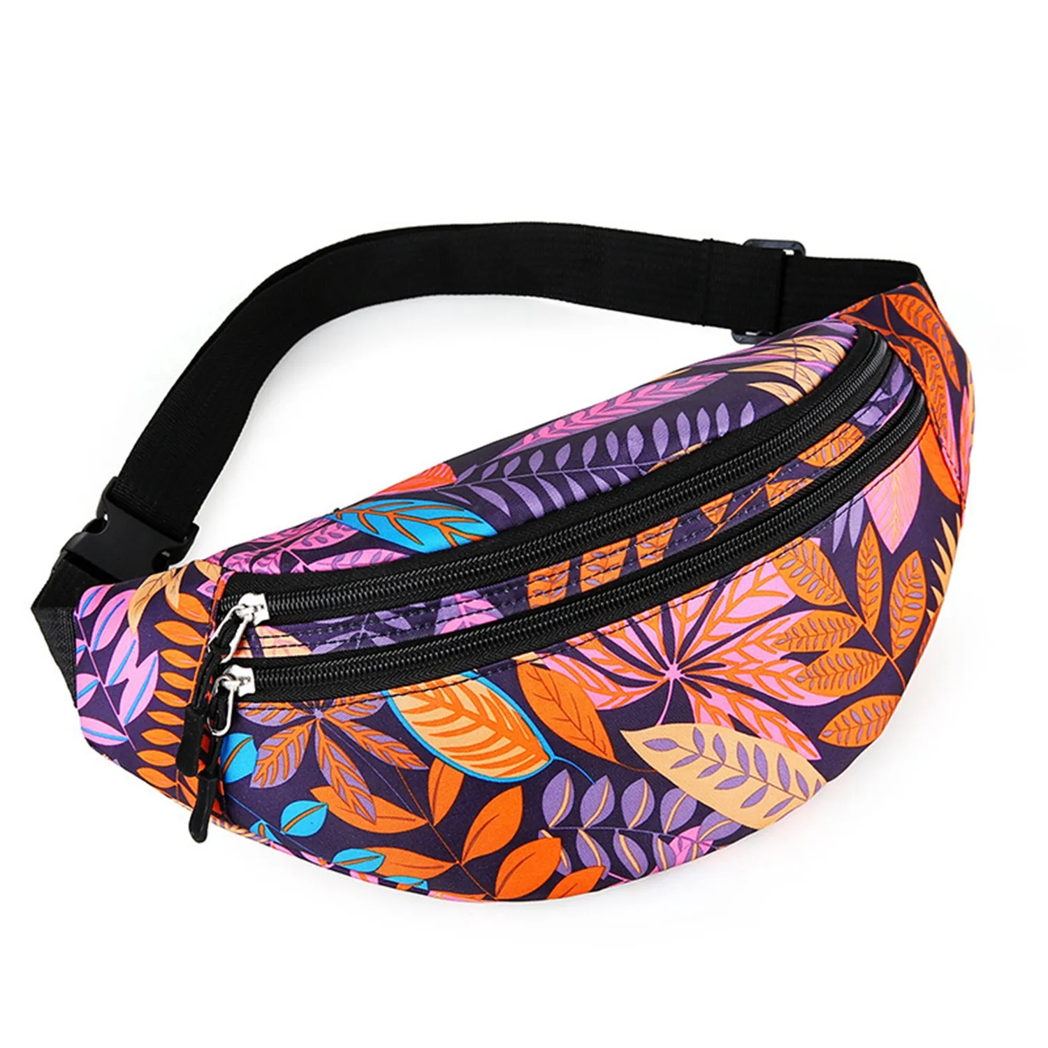 3 Zipper Waist Pack w/ Full Wrap Sublimation Fanny Bag 3