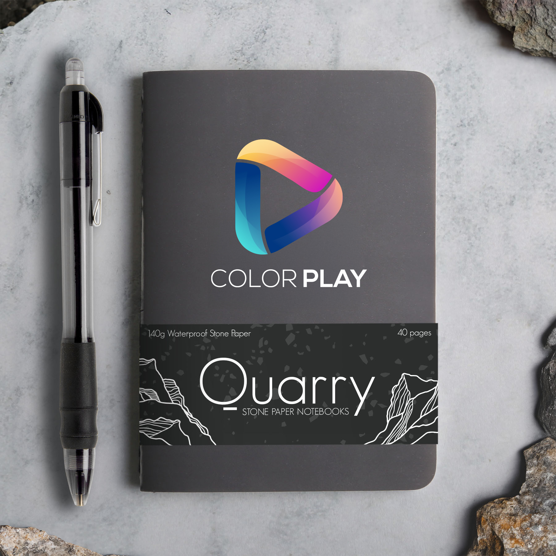 Quarry Stone Paper™ Pocket Notebook 1