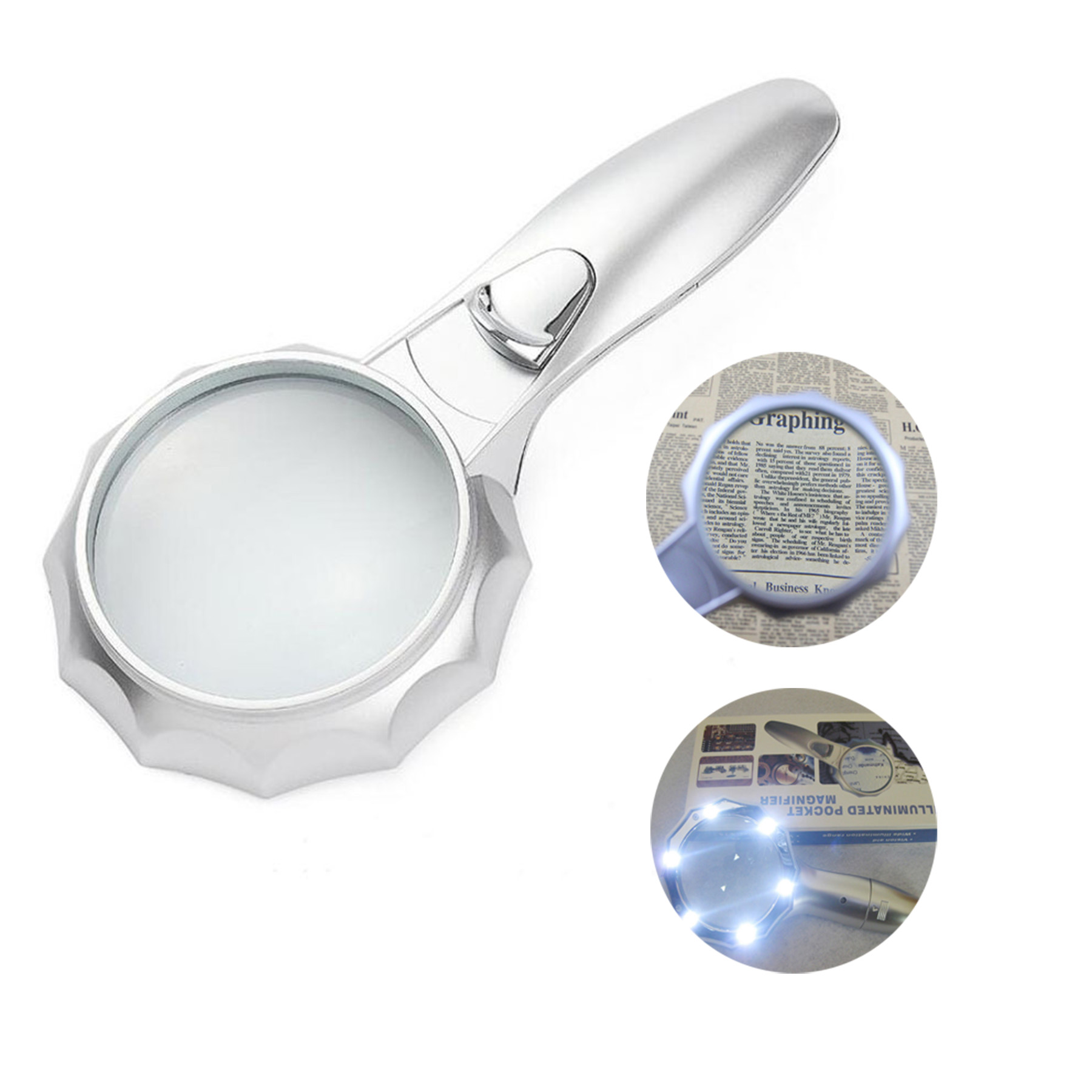 Magnifier W/ 6 LED Lights 2