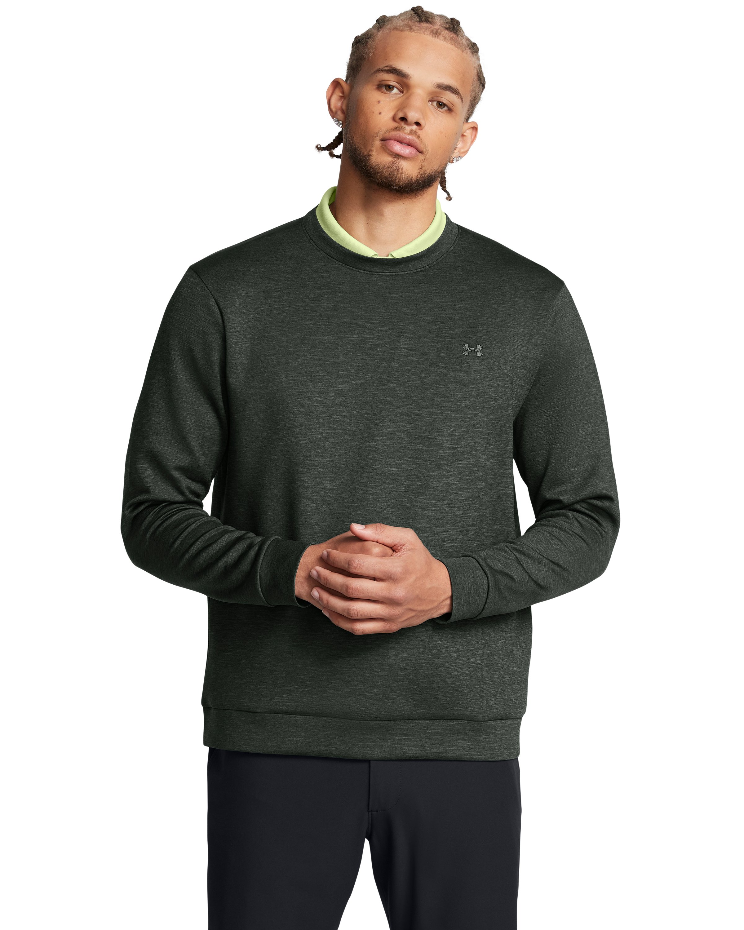 UA Drive Men's Midlayer Crew, custom hoodie or sweatshirt with logo imprint 5