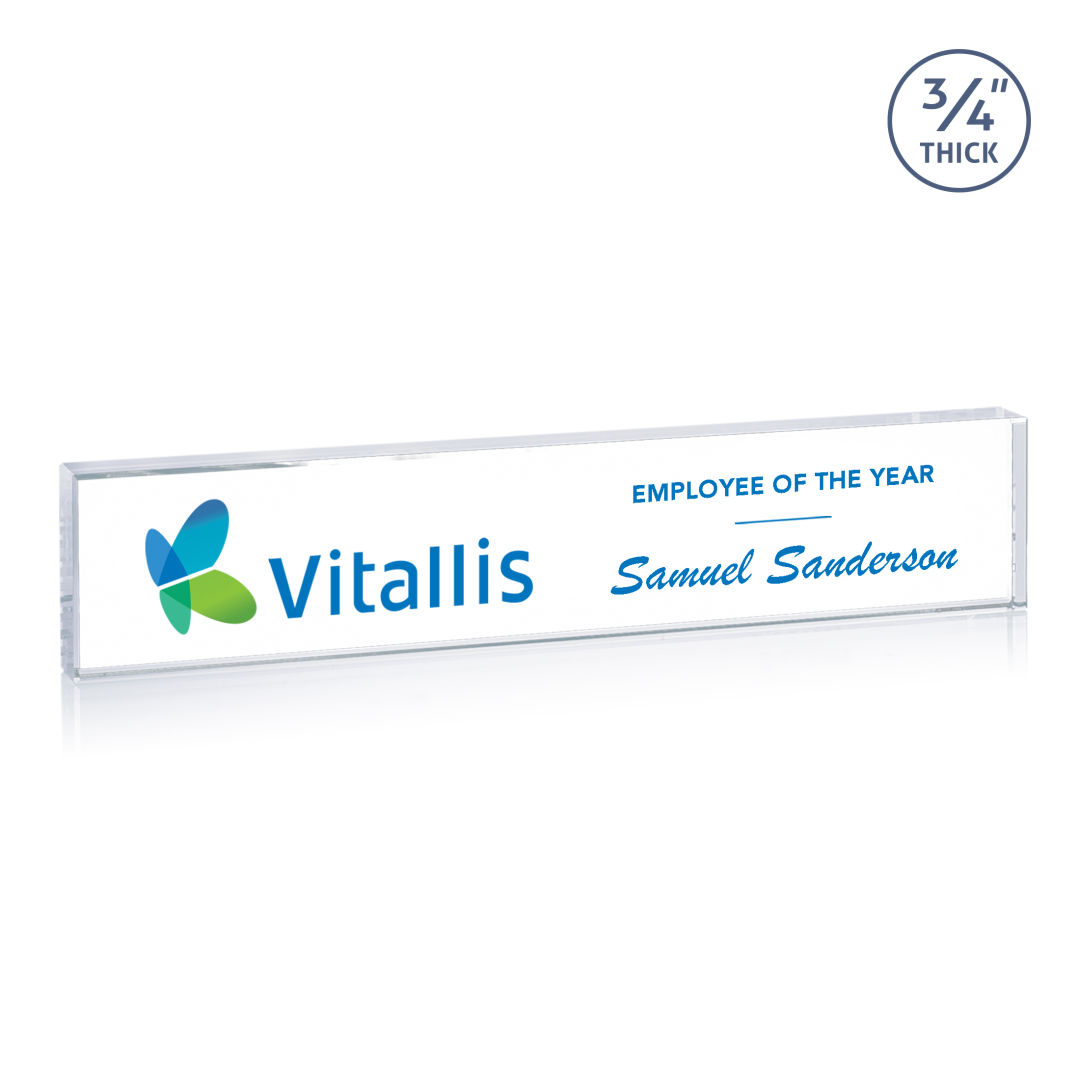 Lancaster Nameplate - VividPrint™ 9