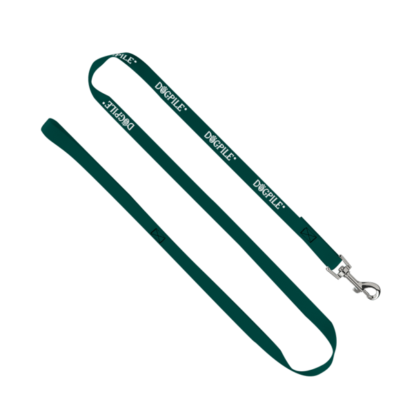 3/4" Smooth Nylon Pet Leash with Bright Metal Snap Hook 5