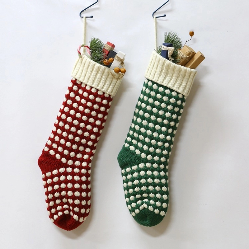 Knitted Christmas Stocking 2