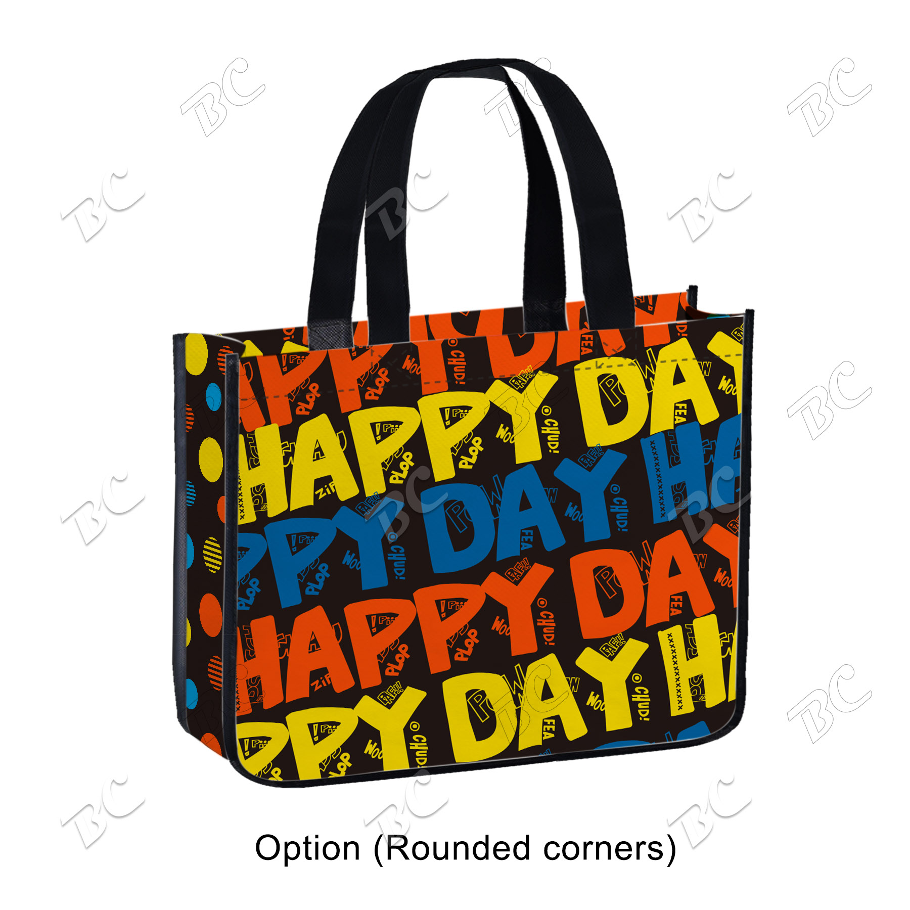 Free Shipping 16 x 12 Small Quantity Custom All Sides Laminated Bag 1