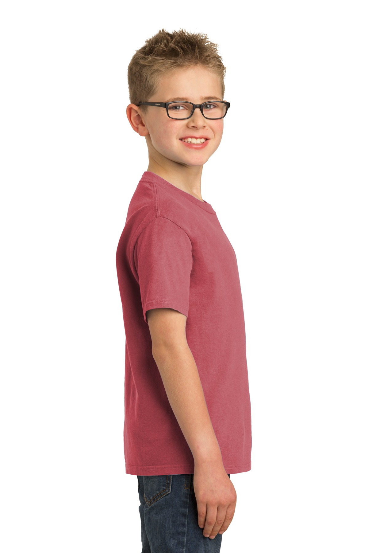 Port & Co Youth Beach Wash Garment-Dyed Tee. PC099Y 162