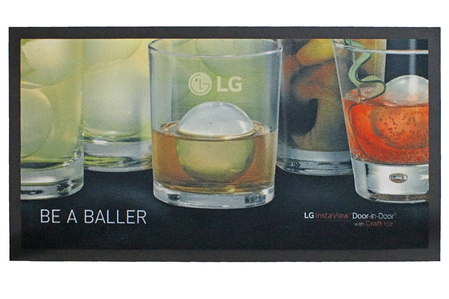 9.2"x17" Rectangular Counter Impressions Mat