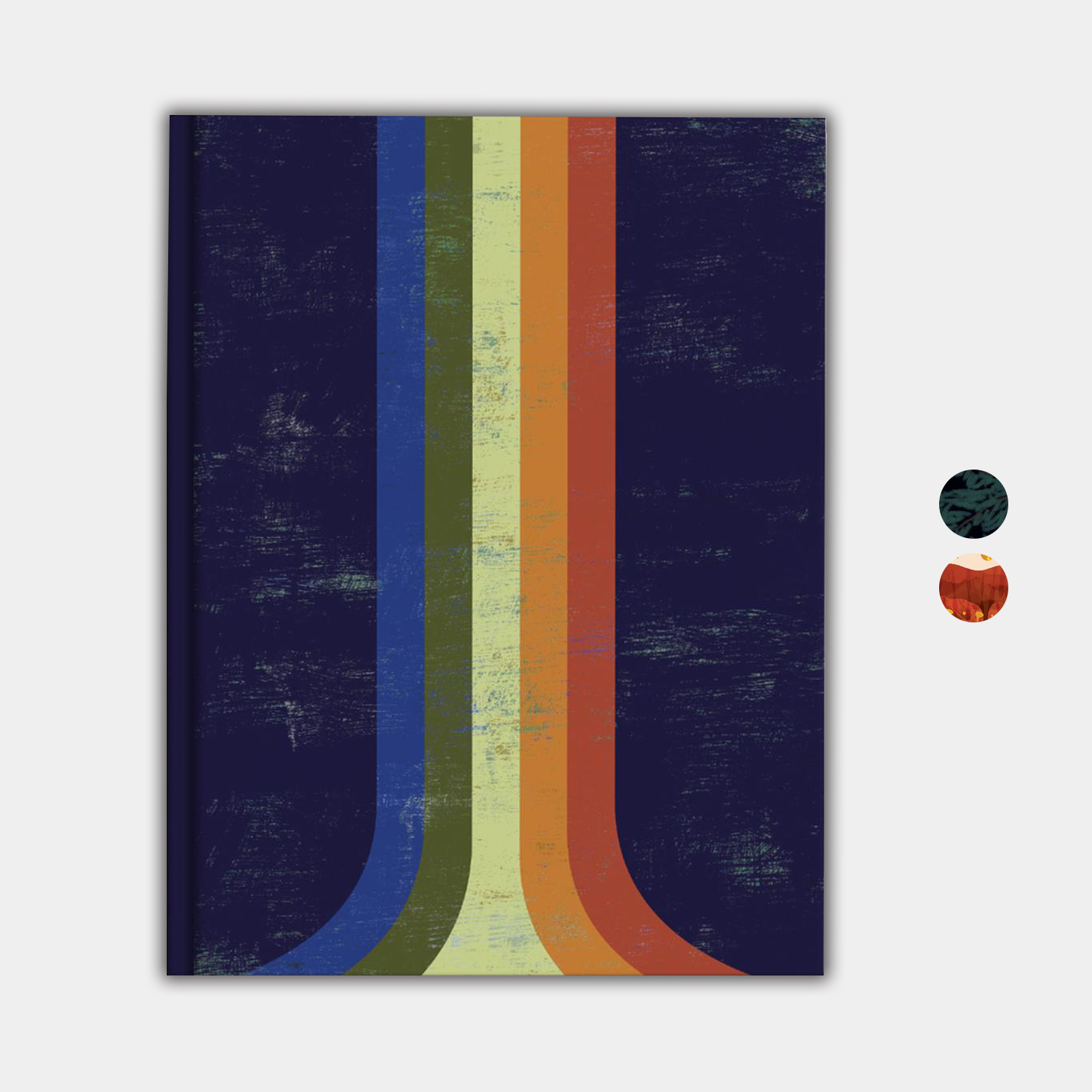 Denik® USA-Made Business Executive Large Layflat Hard Cover Notebook 1