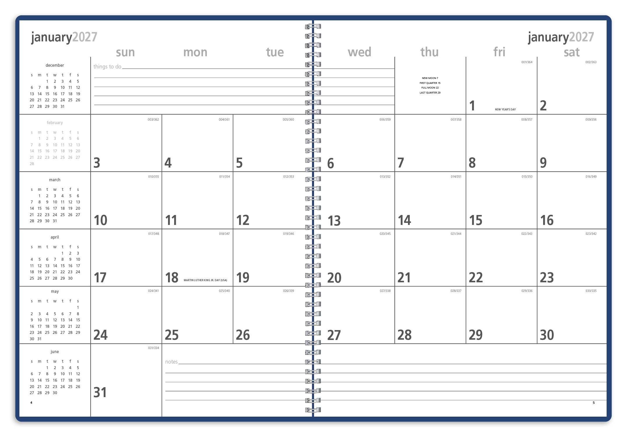 Triumph® Calendars Monthly & Weekly Planner 110