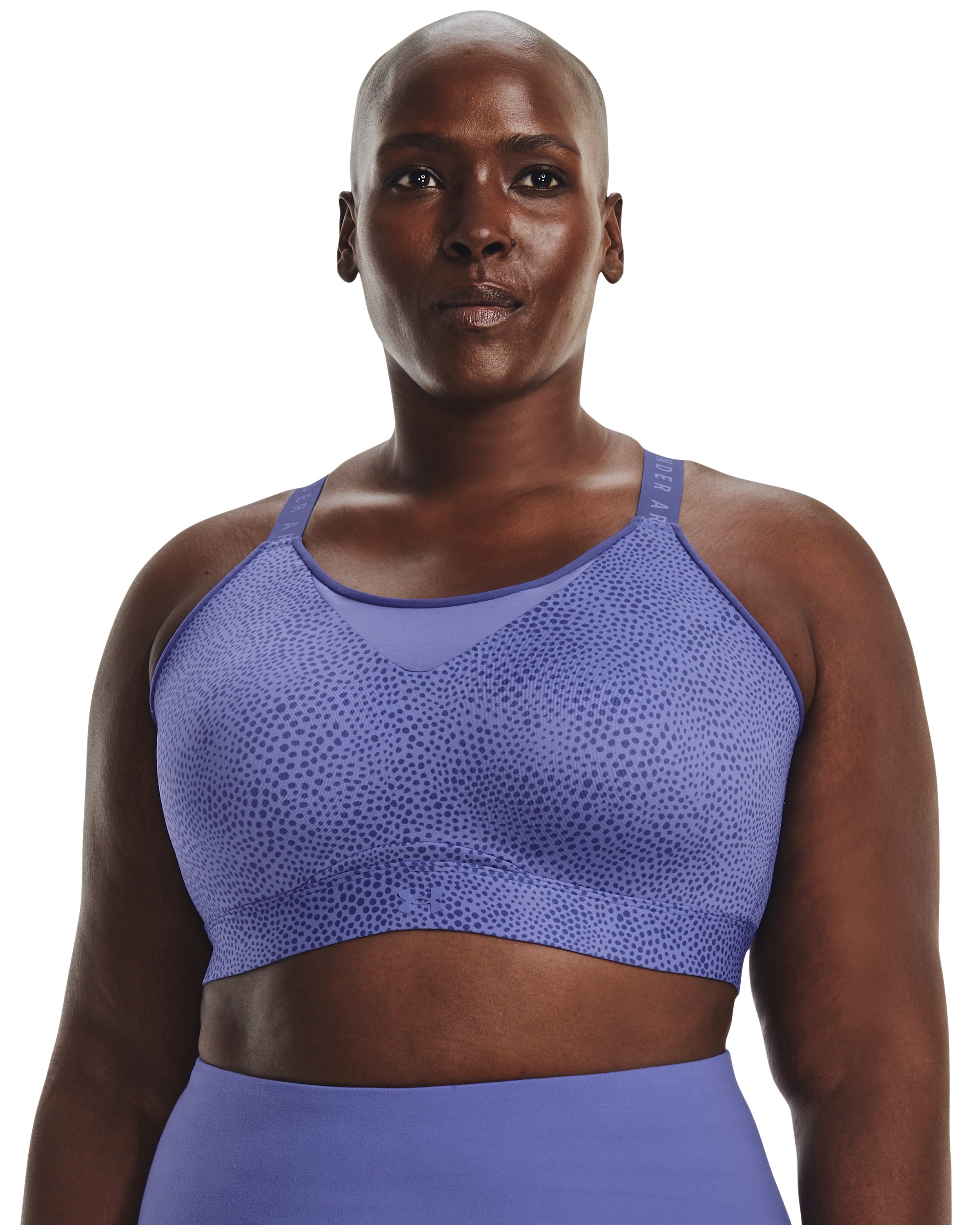 Women's UA Infinity High Printed Sports Bra 5