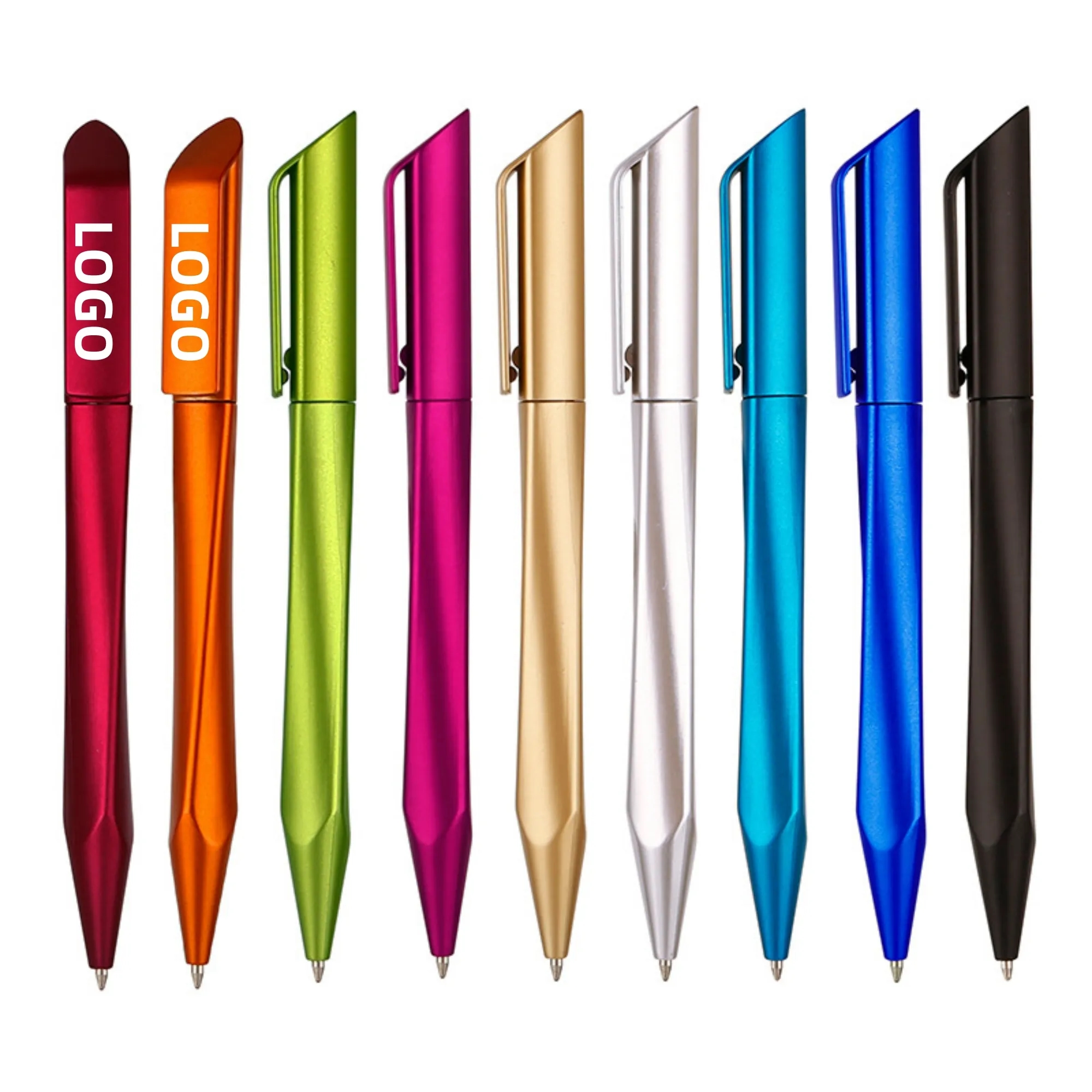 Simple Twist Metal Paint Ballpen 3