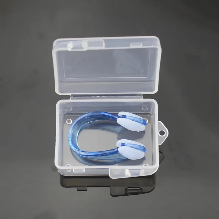 Custom logo silicone Swimming nose clip 8