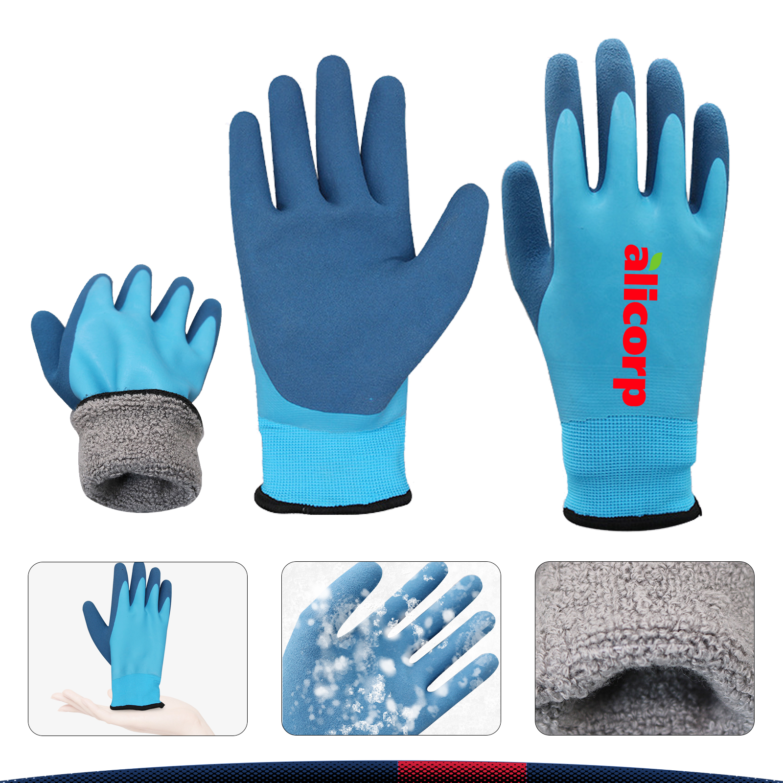 Waterproof Winter Work Gloves 1