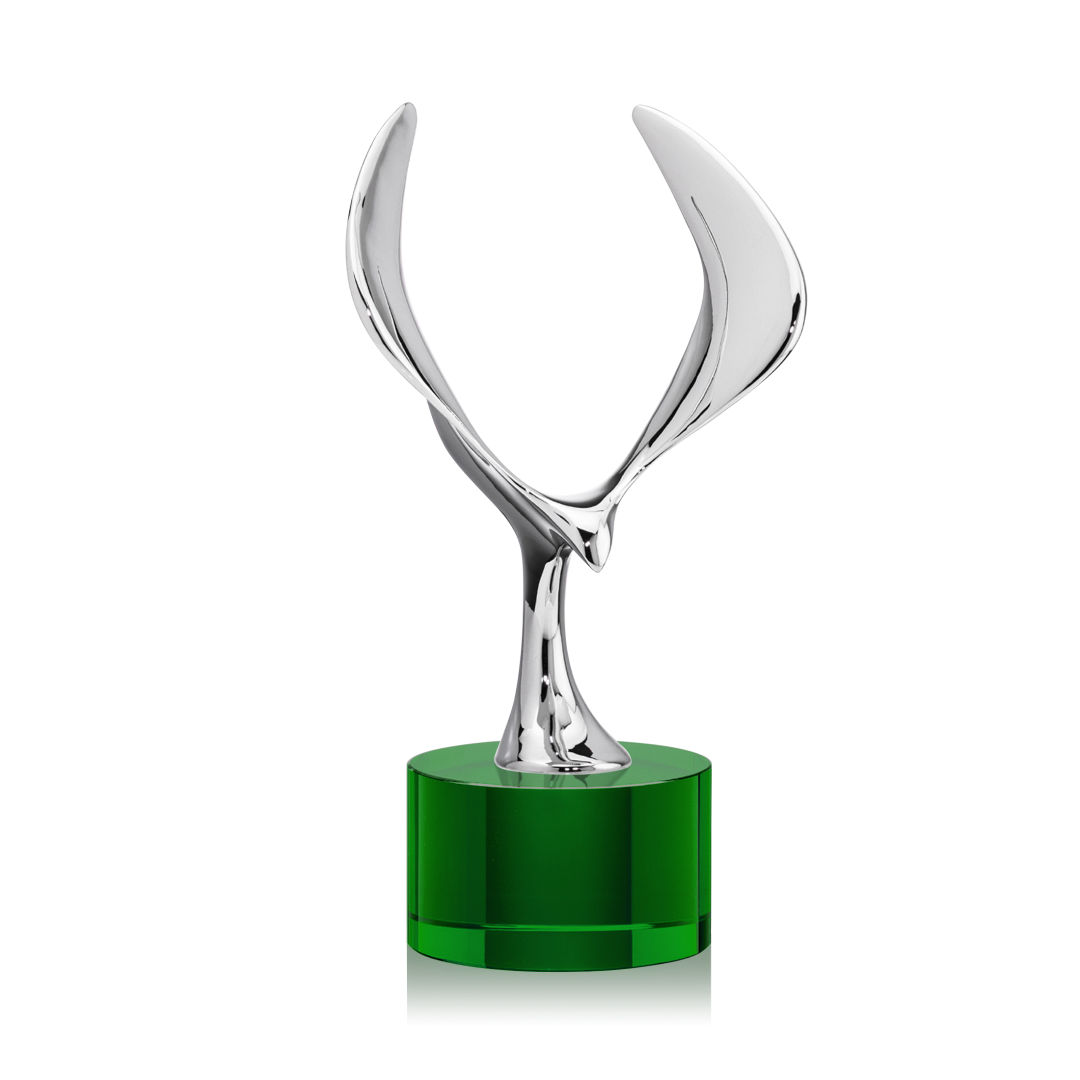 Maverick Eagle VividPrint™ Award on Marvel Base - Green 4