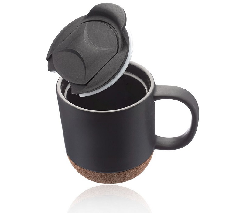 Cork-Wrapped Bottom Stoneware Mug, 13 oz. 7