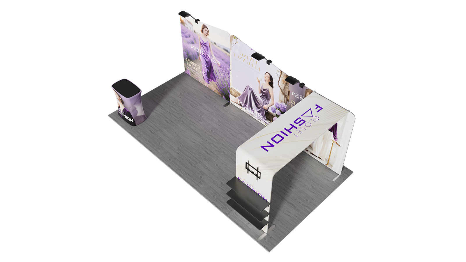 10'x20' Tradeshow Booth Kit - C Kit 3