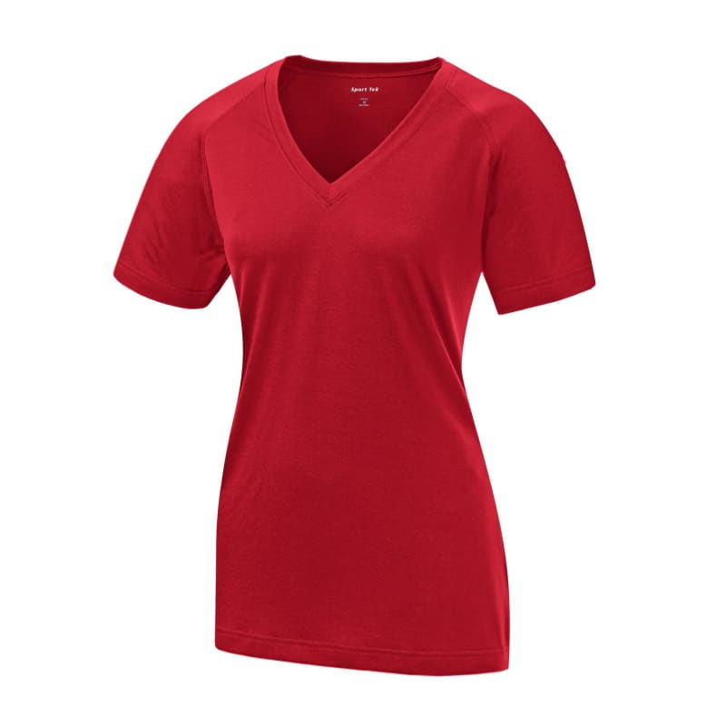 Sport-Tek Women's Ultimate Performance V-Neck. 38
