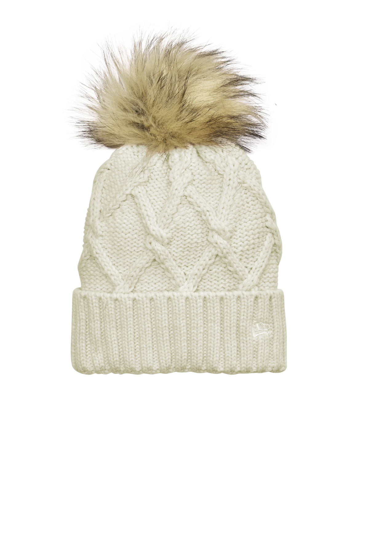 New Era Faux Fur Pom Beanie NE911 7