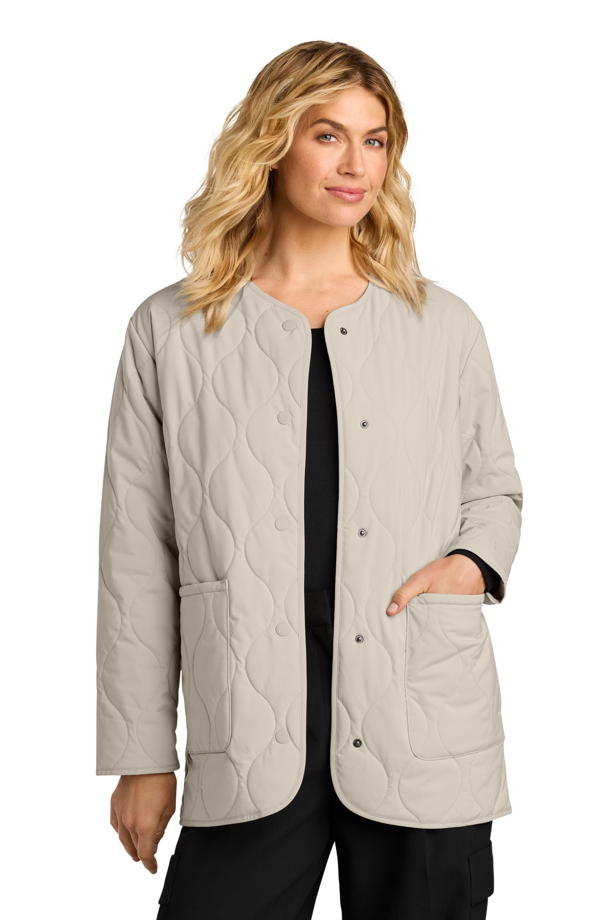 Mercer+Mettle Women's Quilted Liner Jacket MM7203 12