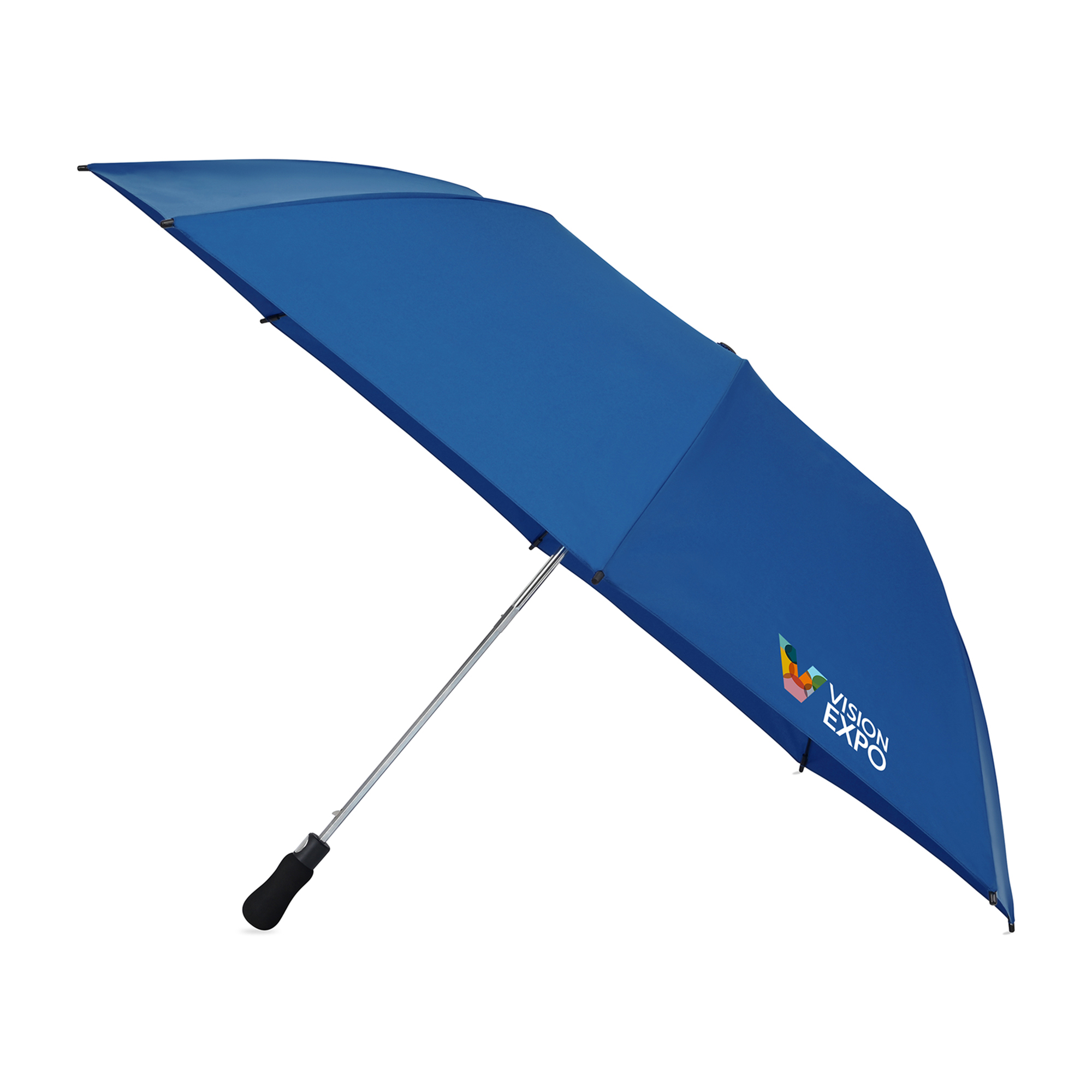 Elements 58" Recycled rPET Auto Open Travel Folding Umbrella 24